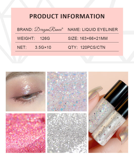 10pcs Liquid Eyeliner Set.