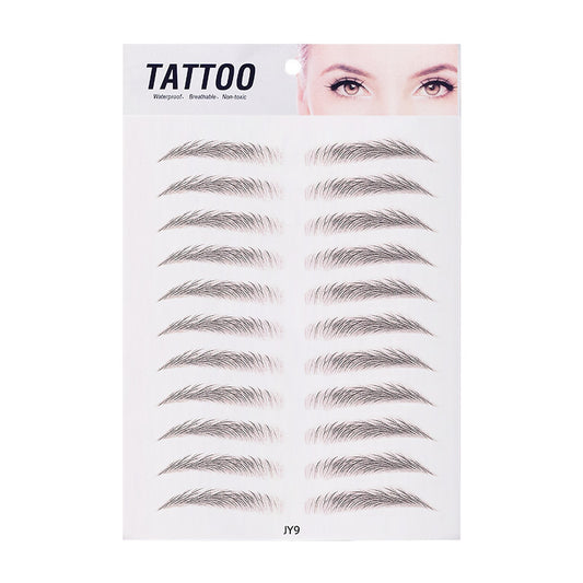 natural waterproof eyebrow tattoos