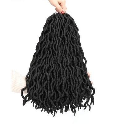 Ombre Curly Crochet Hair Synthetic Braiding Hair Extensions | Ladies Edition